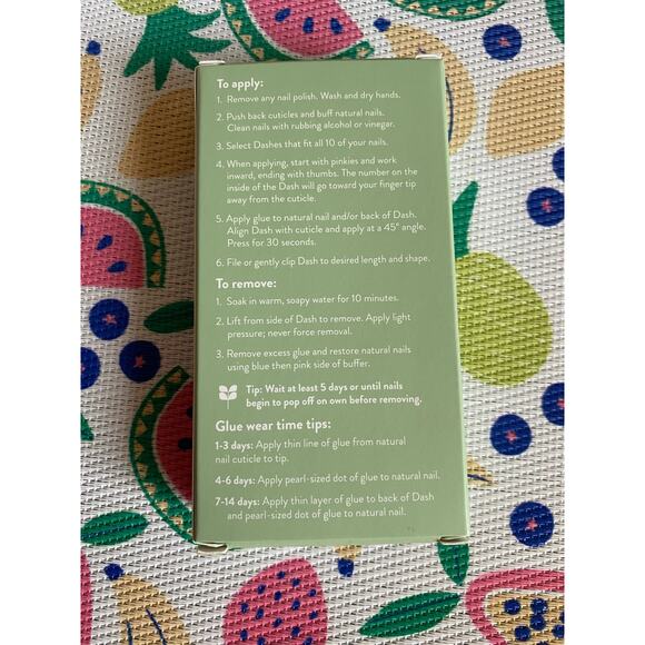 Red Aspen Nail Dashes- Star of the Sea - Picture 4 of 4